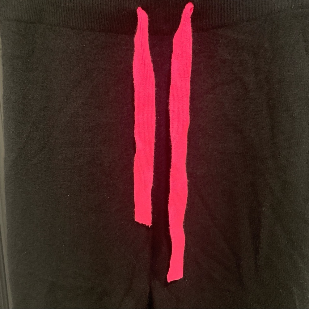 Brodie Cashmere | Black Rainbow Thunder Accent Strike Cashmere Jogger | Sz L - Picture 3 of 13